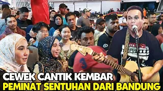 Satu Keluarga dari Bandung Gembira Bila bob main lagu² populer band dari Indonesia"