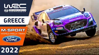 M-Sport Ford Rally Highlights Day 2 | WRC EKO Acropolis Rally Greece 2022