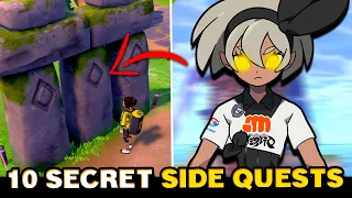 10 SECRET & HIDDEN Side Quests in Pokemon Sword and Shield You Should Do