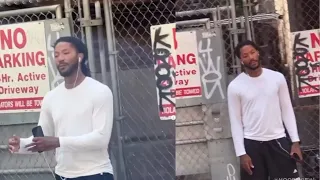 DERRICK ROSE PISSED OFF AT FAN! AFTER SPOTTING HIM ON THE STREETS! "STOP TRYING ME BRO!"