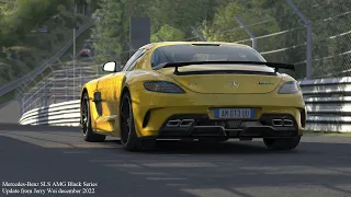 Mercedes-Benz SLS AMG Black Series vs Nürburgring Nordschleife. Bridge to Gantry BtG trackdays [AC]