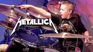 KING NOTHING (10 year old Drummer) Cover by Avery Drummer