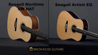Seagull Maritime & Seagull Artist EQ Side by Side Comparison