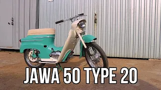Мопед Jawa-50 type 20 от мотоателье Ретроцикл.