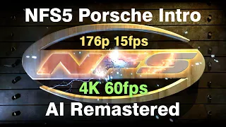 Need for Speed 5: Porsche Unleashed/2000 AI Remastered Intro 4K 60fps [PC]