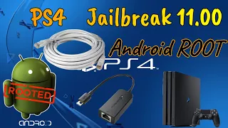 JAILBREAK PS4 11.00 CON CELULAR ANDROID ROOT
