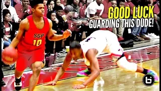 "HE ONLY 5'7" BUT GOOD LUCK GUARDING HIM!" Bryce Cook Ballislife Highlights