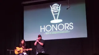 Johnny Cash's Grandson Thomas Gabriel At An Event