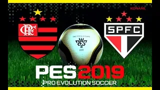 Flamengo X São paulo - PES 2019 Demo - Gameplay, analise e opinião - Vale ou não apena comprar?