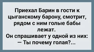 Барин Приехал в Гости к Цыганскому Барону! Сборник Свежих Анекдотов! Юмор!