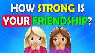 BFF Friendship Test | How Well Do You Know Your Friend? ❤️ (Best Friend Test)