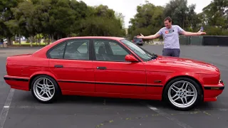 The E34 BMW M540i Is an Ultra-Rare, Ultra-Special Sport Sedan