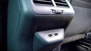 VW Golf MK7 (5G) retrofitting double USB charger for back row