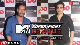 Ajay Devgn & Arbaaz Khan At LAUNCH Of MTV Super Fight League | Prime Bollywood | EPN