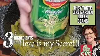 3 Secret ingredients - Granny Green Beans - Taste Like Granny's - Simple Ingredient Cooking