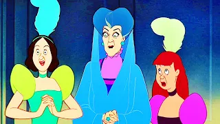 CINDERELLA Clips - "Evil Stepsisters" (1950) Disney