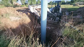 Digging a Well with a Backhoe?