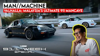 MAN // MACHINE : HWA AND HIS AIRCOOLED PORSCHE 911 MANCAVE | NOEQUAL.CO