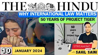 10 January 2024 | The Hindu Newspaper Analysis | UPSC IAS #thehinduanalysis