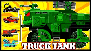 ❓WHAT IF the Boss was Monster Truck ❓ Мега танки VS Босс | Мультики про танки | Arena Tank Cartoon