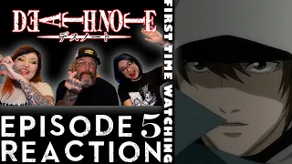 First time watching anime: Death Note, ep 5 reaction. The one in which we f*ck up.  Hey, Naomi!