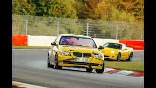 RINGFREAKS BMW 330i e90 V5 / Nurburgring Nordschleife Touristenfahrten / POV / Heavy Traffic