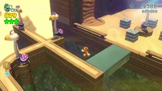 Super Mario 3D World (Switch) 2-1 Speedrun - Time: 16 (Former WR)