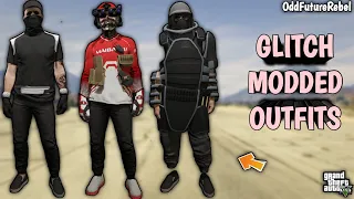 MULTIPLE EASY GLITCH MODDED OUTFITS IN 1 VIDEO - GTA 5 ONLINE