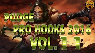 Dota 2 Pudge Pro Hooks 2016 - Weekly Hooks Vol-11