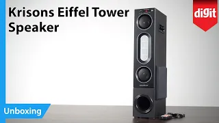 Krisons Eiffel Tower Speaker Unboxing