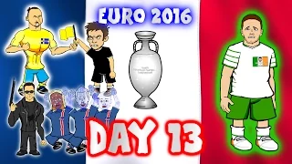 Euro 2016: Day 13! (Italy vs Ireland  0-1)(Iceland vs Austria 2-1)(Sweden vs Belgium 0-1)