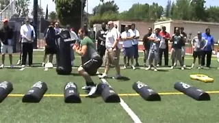 Notre Dame O Line Drills Part 1