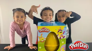 Giant Surprise Egg Play-Doh! Unboxing!
