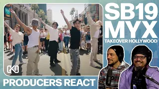 PRODUCERS REACT - SB19 MYX Takeover Hollywood CRIMZONE Performance Video Reaction