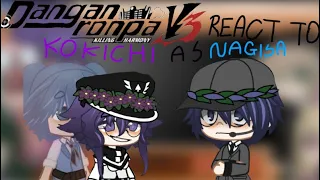 Danganronpa react to Kokichi as Nagisa Shiota || Part 1/2||