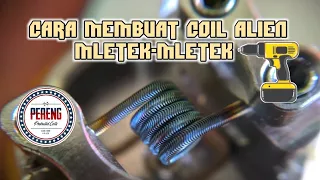 Cara membuat coil alien mletek mletek