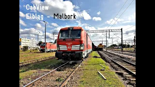 | CabView | Elbląg - Malbork - X4EC – Paprykowe Filmy