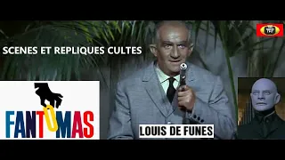 FANTOMAS (1964) : Répliques et scènes cultes avec LOUIS DE FUNES , JEAN MARAIS ..