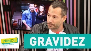 Malvino Salvador fala sobre gravidez com Kyra Gracie | Pânico