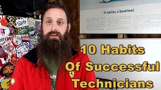 10 Habits of Successful Technicians; Podcast Episode 23