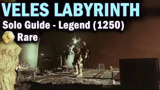 Veles Labyrinth - Legend Lost Sector -  Solo Guide - 1250 Power - Destiny 2: Beyond Light