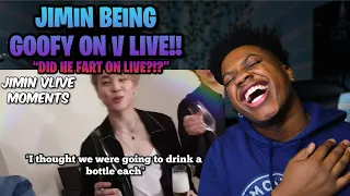 I WOULD PAY FOR THIS COMDEY!! |Jimin Being Goofy On V live