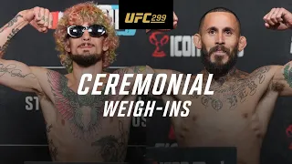 UFC 299: Ceremonial Weigh-In