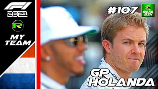 BEM-VINDO NICO ROSBERG - F1 2021 MY TEAM 50% GP HOLANDA PARTE #107