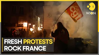 Fresh PROTESTS ERUPT as French government pushes pension bill without full vote | English News