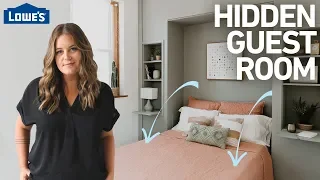 How to Build a Hidden Guest Room w/ a Murphy Bed