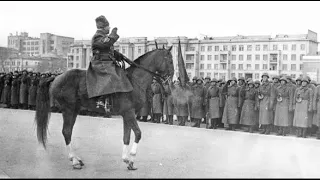 Парад памяти 81 годовщине парада 7 ноября 1941 года в Куйбышеве.