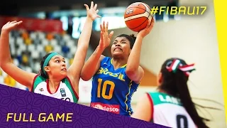 Mexico v Brazil - CL 13-14 - Full Game - FIBA U17 Women's World Championship 2016