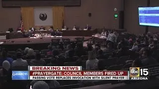 Phoenix council substitutes opening prayer for moment of silence