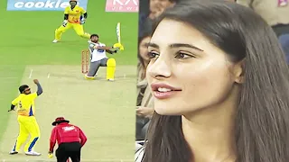 Nonstop Boundaries From Mumbai Heroes Batsman Shabir Ahluwalia Delights Nargis Fakhri